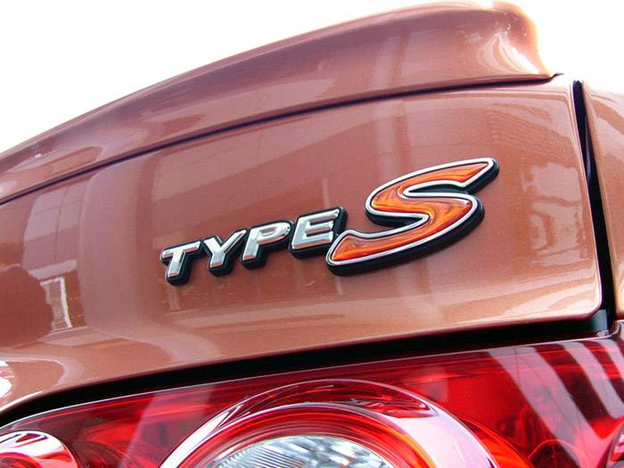 2002-2006 HONDA INTEGRA TYPE-S TYPE-S EMBLEM (REAR)