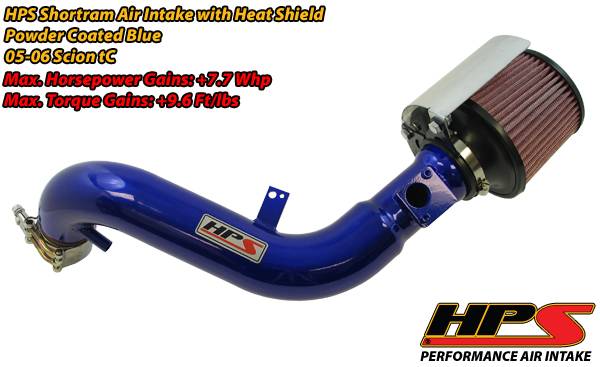 2005-2006 Scion tC HPS Shortram Air Intake (Blue) Questions & Answers