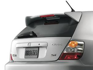 2002-2005 Honda Civic Si HFP Honda Rear Hatch Spoiler (Nighthawk Black Pearl) Questions & Answers