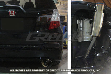 2009-2014 Honda Fit Greddy Racing Ti-C Cat Back Exhaust System Questions & Answers