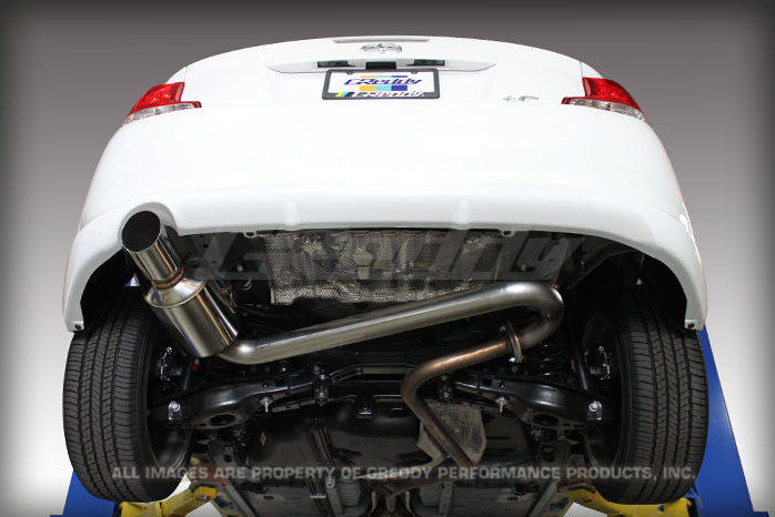 2011 Scion tC Greddy Evo3 Rear Section Exhaust System Questions & Answers