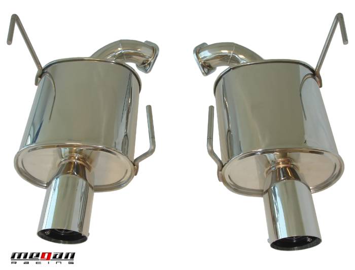 2008-2010 Subaru WRX 4dr Megan Racing Axle Back Exhaust System Questions & Answers