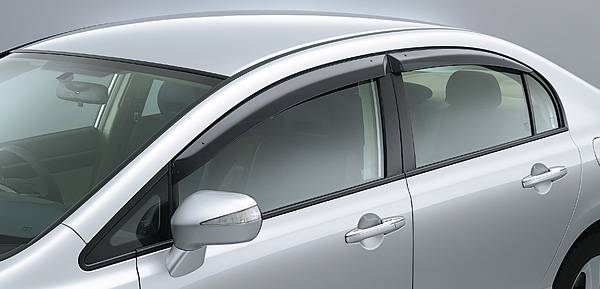 2006-2011 HONDA CIVIC TYPE-R WINDOW VISORS KIT