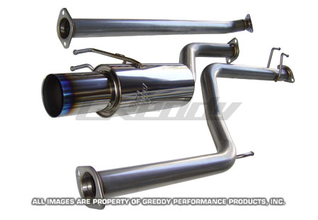 2006-2009 Honda Civic EX Sedan Greddy Racing Ti-C Cat Back Exhaust System Questions & Answers