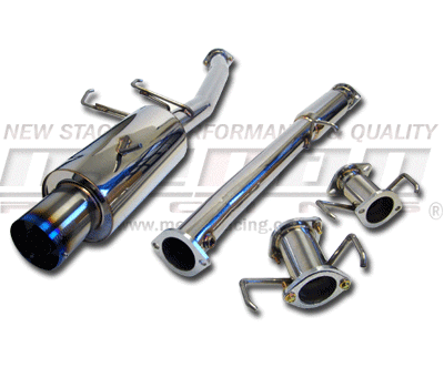 1995-1999 MITSUBISHI ECLIPSE GSX MEGAN RACING TURBO TYPE CAT-BACK SYSTEM