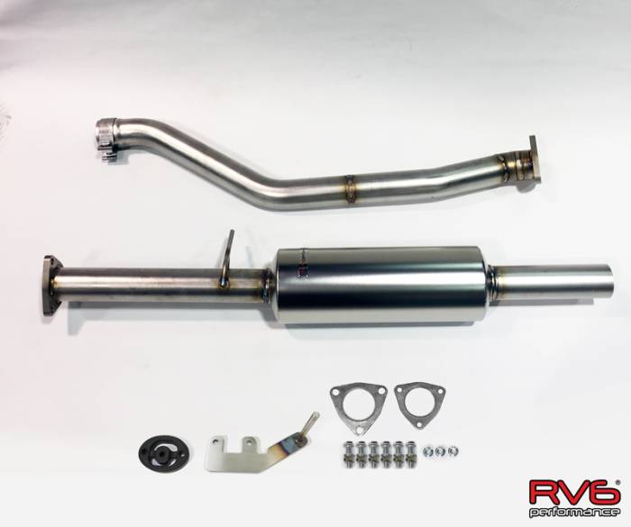 2013-2017 Honda Accord Sedan 2.4L RV6™ Resonated Midpipe Kit (REQUIRES AXLE BACK) Questions & Answers