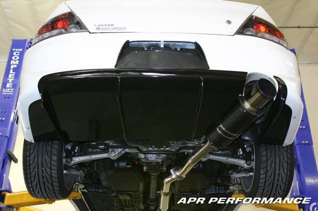 APR Fiberglass Rear Diffuser for Evo 9