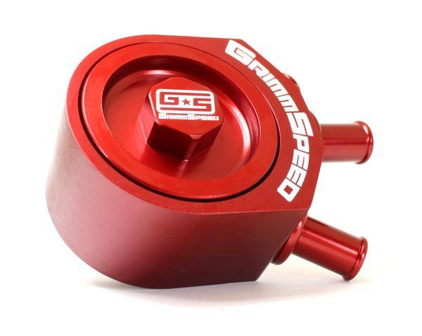 2009-2013 Subaru Forester XT GrimmSpeed Air/Oil Separator - Red Questions & Answers