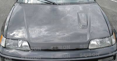 1988-1991 Honda Civic HB and CRX Seibon Carbon Fiber Hood - ZC Style Questions & Answers