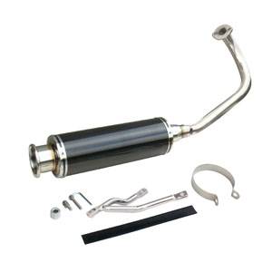 Honda Ruckus NCY Titanium-look Stainless Exhaust - Black Questions & Answers