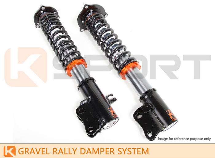 Gravel rally shocks with control arms