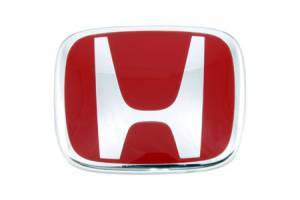 2016-2019 Honda Civic 5 Door Hatchback Honda Red H Badge (Front) Questions & Answers